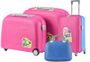 BUBULE Hot Sale PP 4pcs Trolley Luggage Set Spinner Wheeled Suitcases