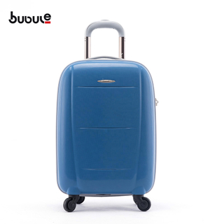 BUBULE PPL06 3PCS PP Hard Case Trolley Sets Customized Men Spinner Zipper Luggage Bag